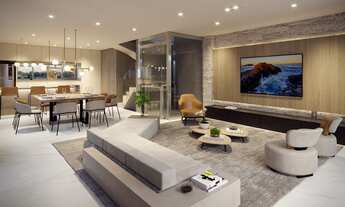 Imagem 2: Casas em Alphaville 3 suítes 3 Vagas 277m² Piscina churasqueira Clube e Quadra de tênis Li