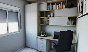 Imagem 5: Apartamento Mobiliado 03 Dormitórios, Suíte, Sacada com Churrasqueira & Garagem no Roç