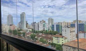 Imagem 2: Apartamento com 3 dormitórios à venda, 217 m² por R$ 1.350.000,00 - Ponta da Praia - Santo