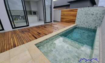 Imagem 2: Casa compacta de 3 suítes com closet e surpreendendo em sua distribuição