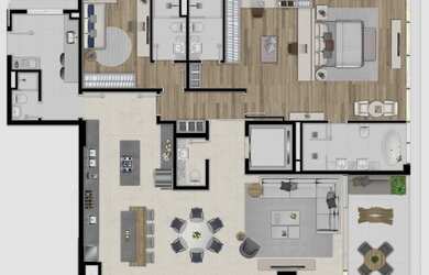 Imagem 6: COBERTURA com 3 dormitórios à venda por R$ 4.824.612,58 no bairro Cabral - CURITIBA / PR