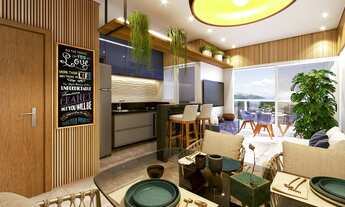 Imagem 3: Apartamento para venda possui 70 metros quadrados com 2 suítes - Ubatuba - São Paulo