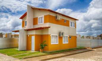 Imagem: A casa de condomínio duplex no bairro Vale