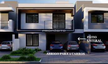 Imagem: Sobrado em Construção medindo 152m² com