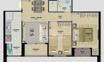 Imagem 4: Apartamento à venda, 49 m² por R$ 327.500,00 - Cabula - Salvador/BA