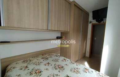 Imagem 7: Cobertura com 2 dormitórios para alugar, 94 m² por R$ 2.910,00/mês - Campestre - Santo And