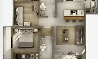 Imagem 6: Apartamento à venda no bairro Boneca do Iguaçu - São José dos Pinhais/PR