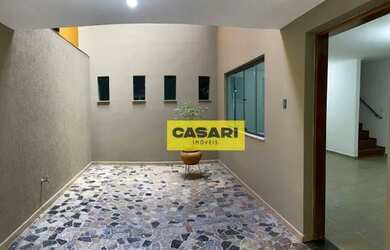 Imagem 2: Sobrado com 4 dormitórios para alugar, 250 m² por R$ 5.190,00/mês - Jardim do Mar - São Be