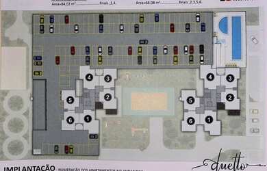 Imagem 7: Apartamento Duetto na Nova Mogilar, 68m2 com 2 dormitórios e 84 m2 de 3 dormitórios
