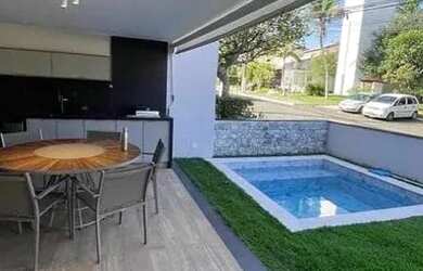 Imagem 4: Casa nova com piscina privativa em condomínio fechado próximo ao mar - 4 suítes finamente