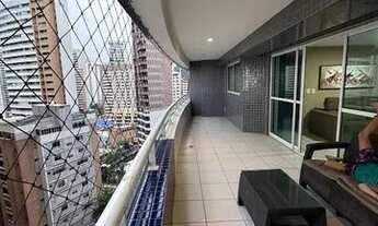 Imagem 2: Ap vista mar 3 quartos todo mobiliado projetado e decorado no Meireles