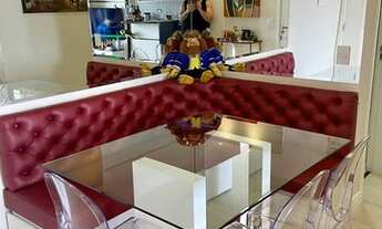 Imagem 6: Apartamento mobiliado para venda possui 67 m2 com 2 quartos- 1 suíte- 1 vaga- Lazer comple