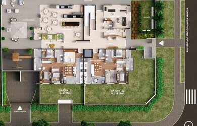 Imagem 2: COBERTURA com 3 dormitórios à venda por R$ 1.475.786,61 no bairro Boa Vista - CURITIBA / P