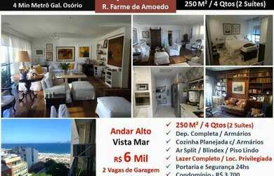 Imagem 5: Apartamento para venda com 250 metros quadrados com 4 quartos em Ipanema - Rio de Janeiro