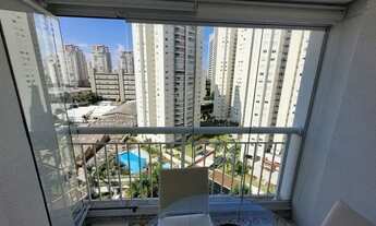 Imagem 3: Apartamento mobiliado para aluguel e venda possui 56 metros quadrados com 2 quartos