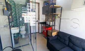 Imagem 2: Flat estilo Studio disponível para locação contendo 11m², 1 dormitório e 1 vaga de garagem