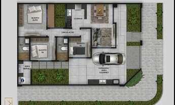 Imagem 5: Casa em Fase Final à Venda no Bairro Todos os Santos Prolongamento