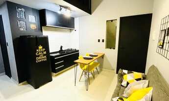 Imagem 4: Apartamento Loft/Studio/Kitnet mobiliada com água, luz e internet-sem fiador a 150m SMART