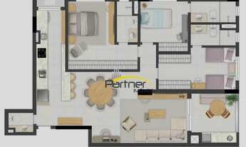 Imagem 3: Apartamento à venda, 115 m² por R$ 1.267.000,00 - Água Verde - Curitiba/PR