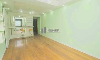 Imagem 3: À venda, apartamento de 2 quartos (1 suíte), com 90 m² e 2 vagas na escritura. Localizado