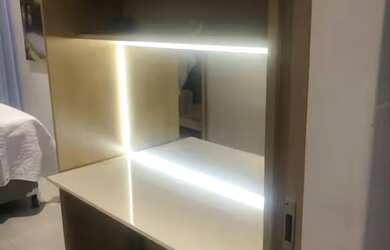 Imagem 6: Flat lindo mobiliado completo