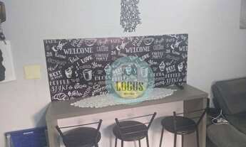 Imagem 4: Cobertura com 80m² (40m² + 40m²) bem distribuído, 2 dormitórios, à venda por R$ 312.000