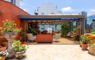 Imagem 2: Cobertura para venda possui 270 metros quadrados com 4 quartos