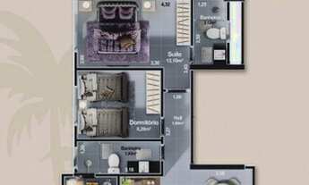 Imagem 3: APARTAMENTO COM VISTA PERMANENTE PARA O MAR, LOCALIZADO NO CENTRO DE ITANHÁEM/SP!!