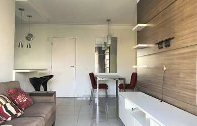 Imagem 4: Ibirapuera Apartamento mobiliado 2 dormitórios andar alto próx Parque metrô Itaim V Clemen