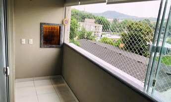 Imagem 6: Apartamento no bairro Velha, 2 dormitórios sendo 1 suíte, sacada com churrasqueira, sala d