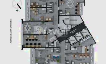 Imagem 3: SALA 28 M² PRIVATIVOS - LAVABO - VAGA - TOP