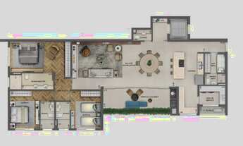 Imagem 6: COBERTURA com 3 dormitórios à venda por R$ 5.639.000,00 no bairro Cabral - CURITIBA / PR
