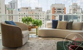 Imagem 6: Três suítes, quatro vagas, varanda gourmet, todo automatizado Moema pássaros!!