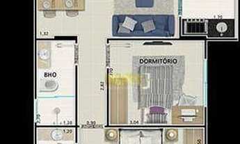 Imagem 5: Apartamento com 2 dormitórios à venda, 71 m² por R$ 397.042,00 - Vila Guilhermina - Praia