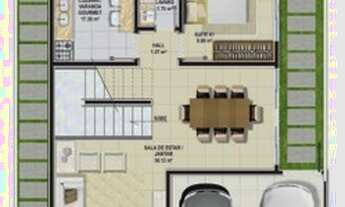 Imagem 3: Casa de condomínio para venda, possui 200 metros quadrados com 4 suítes em Vitória da Conq