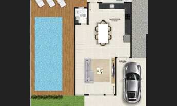 Imagem 6: Sobrado Alto Padrão no loteamento Nova São José - Bairro Forquilhas São José Loteamento No