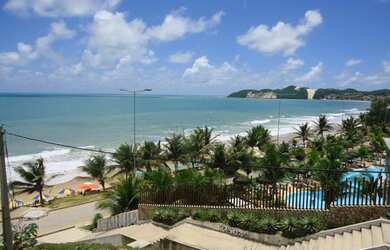 Imagem 4: Flat com 48 metros, beira mar e pé na areia em Ponta Negra - Natal - RN