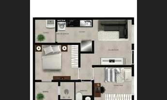 Imagem 5: Apartamento com 2 dormitórios à venda, 46 m² por R$ 326.900,00 - Água Rasa - São Paulo/SP