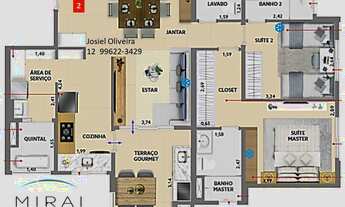 Imagem 2: Apartamento na Vila Ema, com 87 m2. com, 2 suítes. 2 Vagas. Preparado para o Futuro!