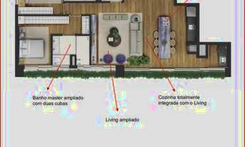 Imagem 7: Apartamento para venda possui 69 metros quadrados com 2 quartos em Campo Belo - São Paulo