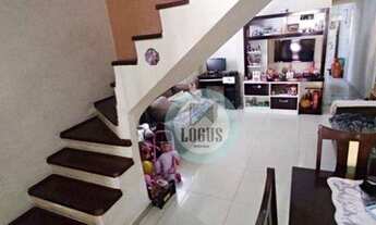 Imagem 3: Sobrado com 130m² composto por 3 dormitórios sendo 1 com armário e com sacada, à venda por