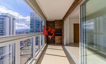 Imagem 2: Apartamento para venda tem 160 metros quadrados com 3 quartos em Embaré - Santos - SP