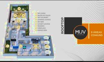 Imagem 7: Apartamento com 1 dormitório à venda, 36 m² por R$ 290.549 - Centro - Curitiba/PR