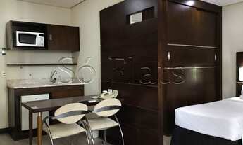 Imagem 6: Flat Transamerica Nações Unidas com 28m² contendo 1 dormitório 1 vaga de garagem para loca