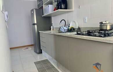 Imagem 2: Apartamento com 2 dormitórios à venda, 53 m² por R$ 185.000,00 - Fundos - Biguaçu/SC