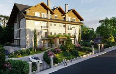 Imagem 4: Apartamento com 2 dormitórios à venda, 80 m² por R$ 1.206.116,13 - Bavária - Gramado/RS