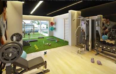 Imagem 4: Edf Pátio Madalena<br>Apartamento para venda possui 50 metros quadrados com 2 quarto