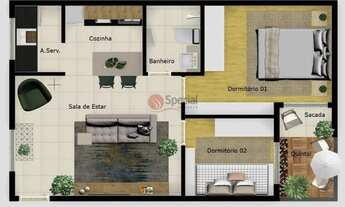Imagem 4: Apartamento na Penha 56m² com 2 dormitórios