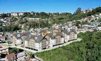 Imagem 2: Apartamento com 2 dormitórios à venda, 63 m² por R$ 653.641,70 - Piratini - Gramado/RS