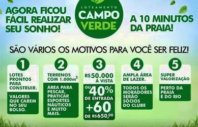 Imagem 3: Terrenos 1.000 metros quadrado em Barra de Jacuipe